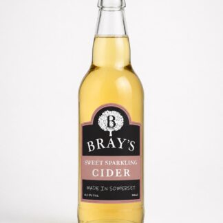 Bray's Sparkling Cider - Sweet - 12 x 500ml Bottles