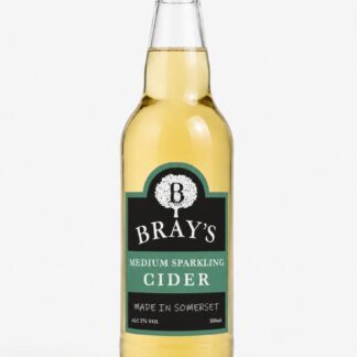 Bray's Sparkling Cider - Medium- 12 x 500ml Bottles